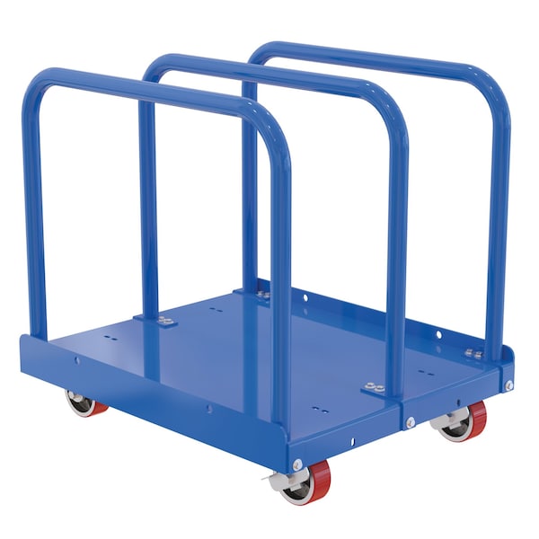 Vestil PRCT-HD-30-AB HEAVY DUTY PANEL CART 30" WIDE ADJUSTABLE BAYS
