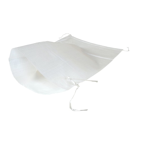 Vestil PWB-SAND-W 26"x14.75x1/16" Reclosable Poly Bag, White