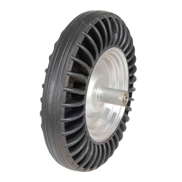 Vestil SAW-16 Black Shock-Absorbing 16 Inch Wheel