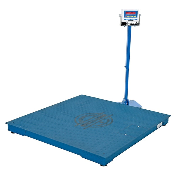 Vestil SCALE-S-CFT-44-5K Digital Floor Scale, 5K, Ntep, 48x48x3.5