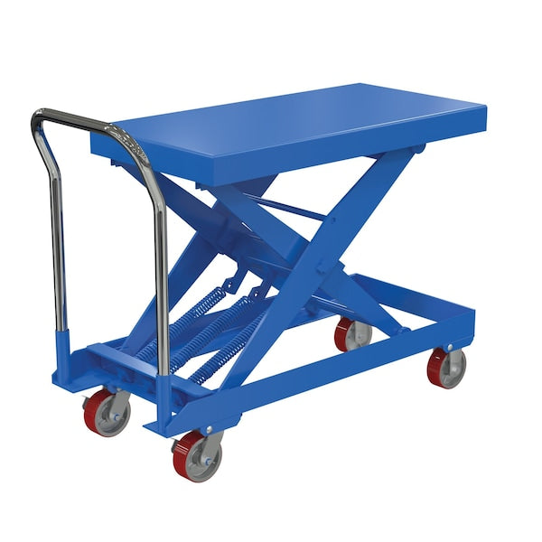 Vestil SCSC-750-2040 Steel Auto-Hite Cart 750 lb Polyurethane Casters 20.3 x 40.3