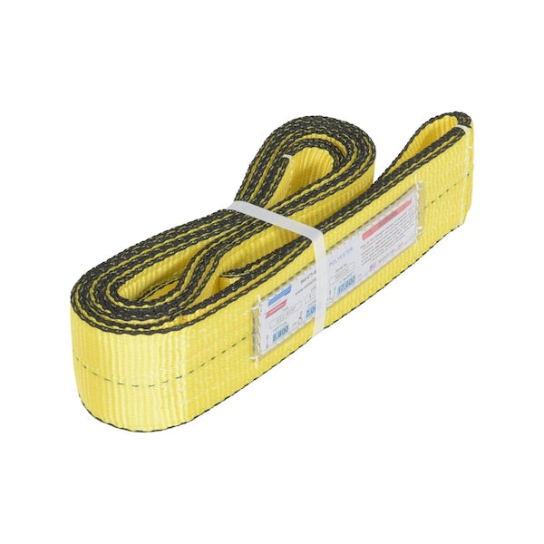 Vestil SLD-3-F-8-YL POLY YELLOW LIFT WEB SLING 3 IN X 8 FT