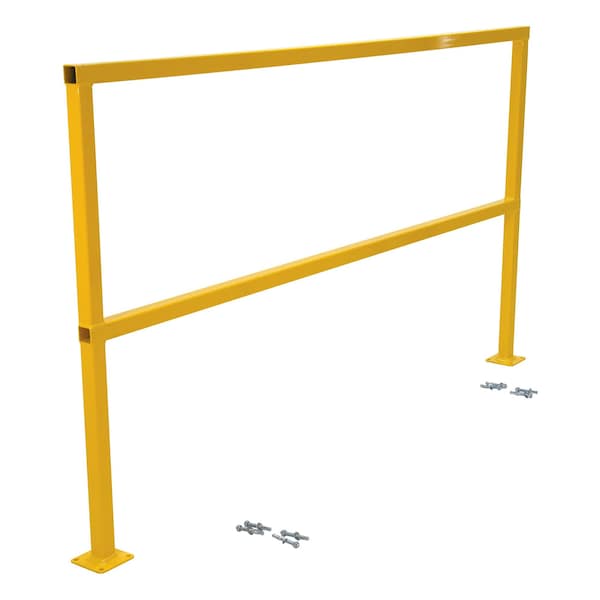 Vestil SQ-120-HWR SAFETY HANDRAIL W/HARDWARE NO TOEBOARD 120