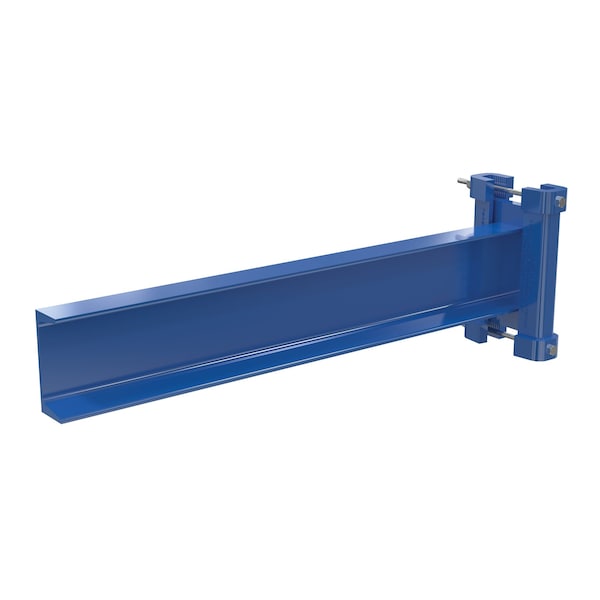 Vestil SSAL-24-NL Blue Steel Cantilever Straight Arm no Lip 24"L Usable 2000lb Capacity
