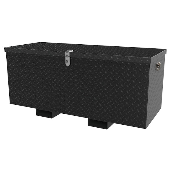 Vestil STTB-3660-F Tread Plate Toolbox, Black, 61 in W x 26 in D x 40 in H