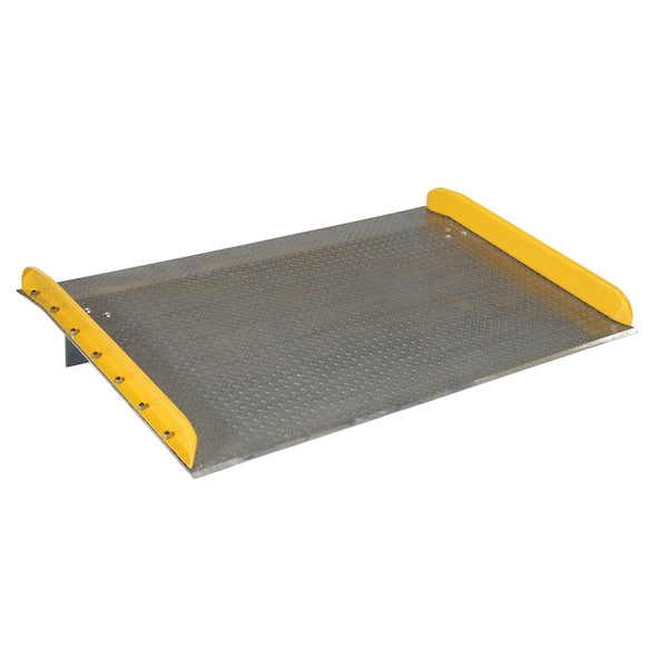 Vestil TAS-15-7236 Aluminum Truck Dockboard W/ Steel Curb, Load Cap. 15000 lb.