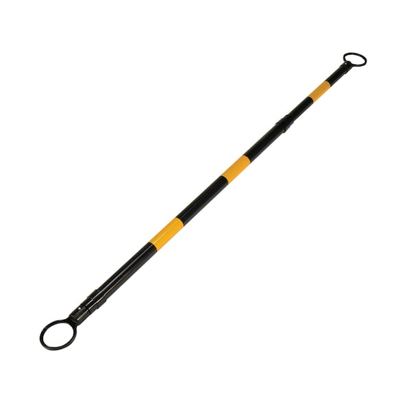 Vestil TC-BBDS-80 Plastic, 3.75 Height, 1.75 Length, 2, Black/Yellow