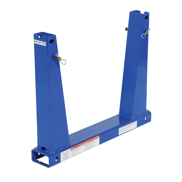 Vestil U-RACK-US10-BU PORTABLE STACKABLE STORAGE RACK 10,000 CAP. PAIR