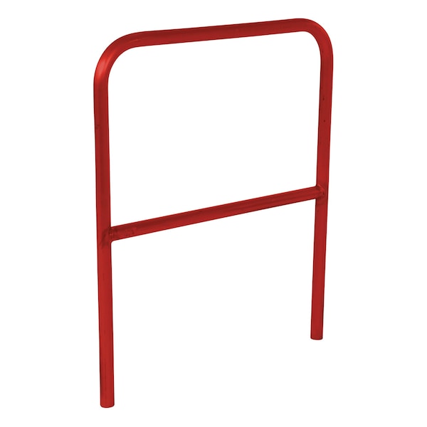 Vestil VDKR-3-RD STEEL PIPE SAFETY RAILING 36 IN LENGTH RED
