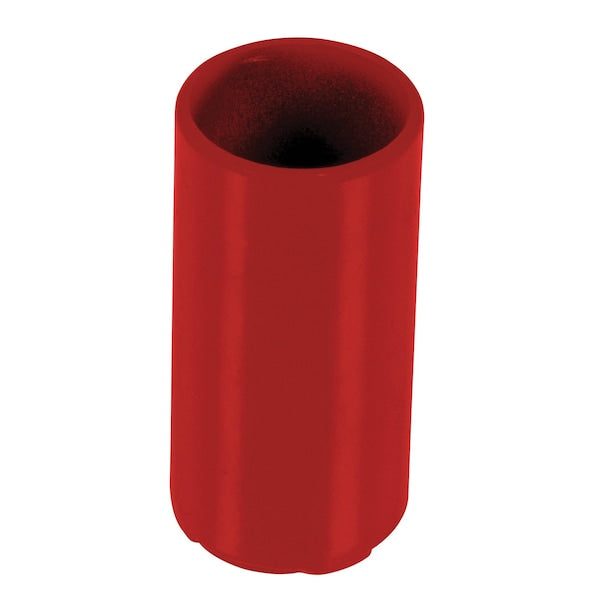 Vestil VDKR-P107-RD RED PIPE SAFETY RAIL METAL SLEEVE 2 IN DIA