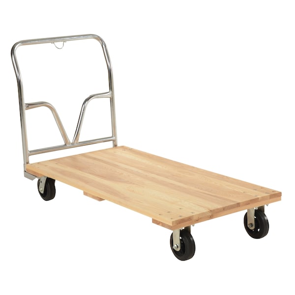 Vestil VHPT-2754 Platform Truck - Hardwood