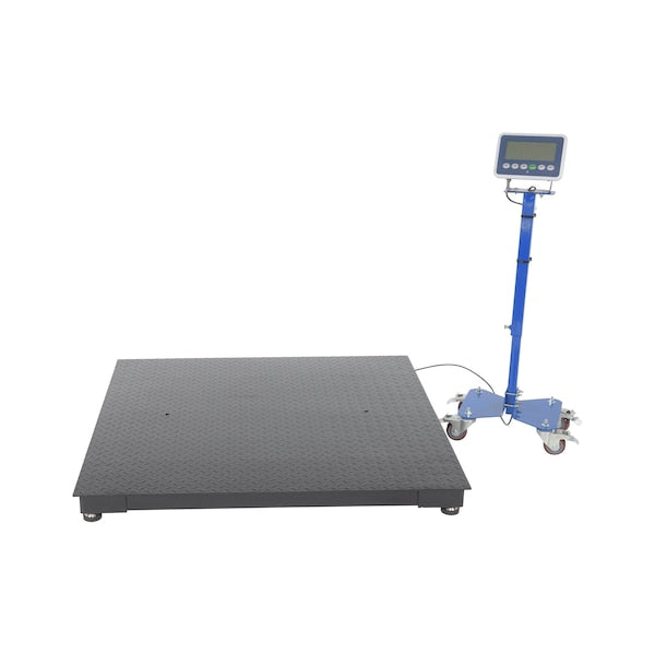 Vestil VLPFS-4A Low Profile Floor Scale 48x48, 4000 lb Capacity