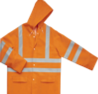 Delta Plus WEL64043OBLG 9802SB CL 3 Jersey Knit Long Sleeve Tee, LG, Hi Viz Orange-Black