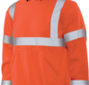 Delta Plus WEL62534LB3X W570R Type R, Class 3 Ripstop Jacket with Lime Removable Fleece Vest, Hi Viz Lime, 3X