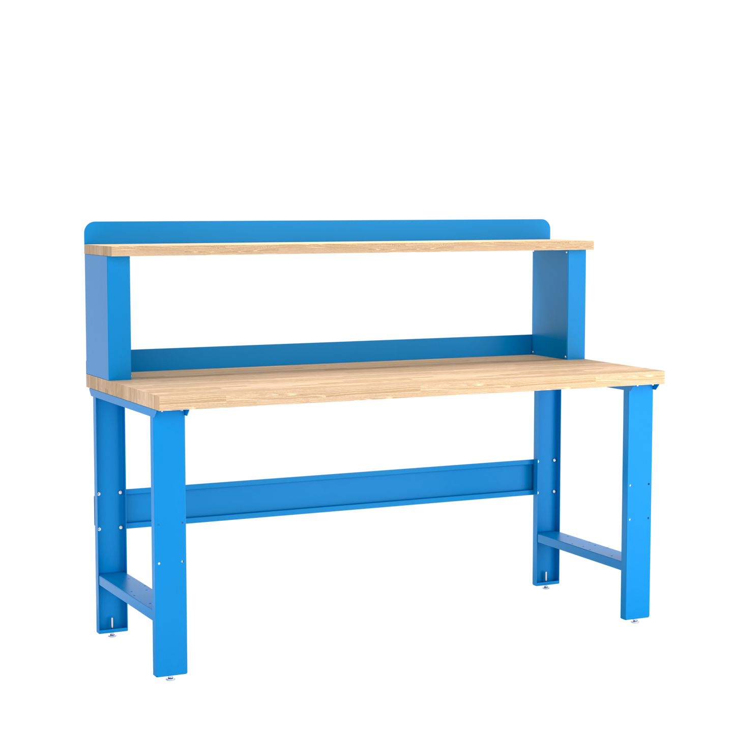 Champion Tool Storage WB001-B7230-BB Workbench, 12" Riser WB001 | 72"W x 35-1/4"H x 30"D, Bright Blue