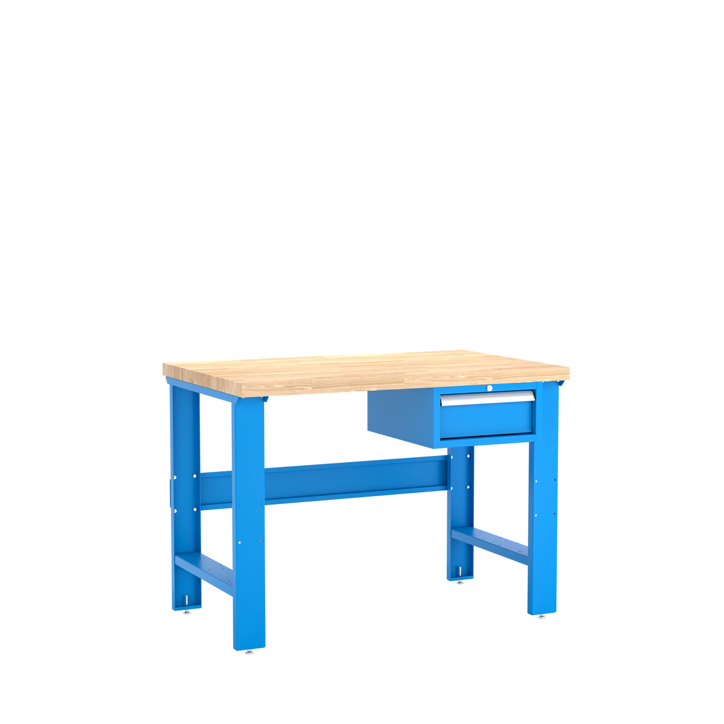 Champion Tool Storage WB100-B4830-BB Single Drawer Standard Depth Workbench WB100 | 48"W x 35-1/4"H x 30"D, Bright Blue