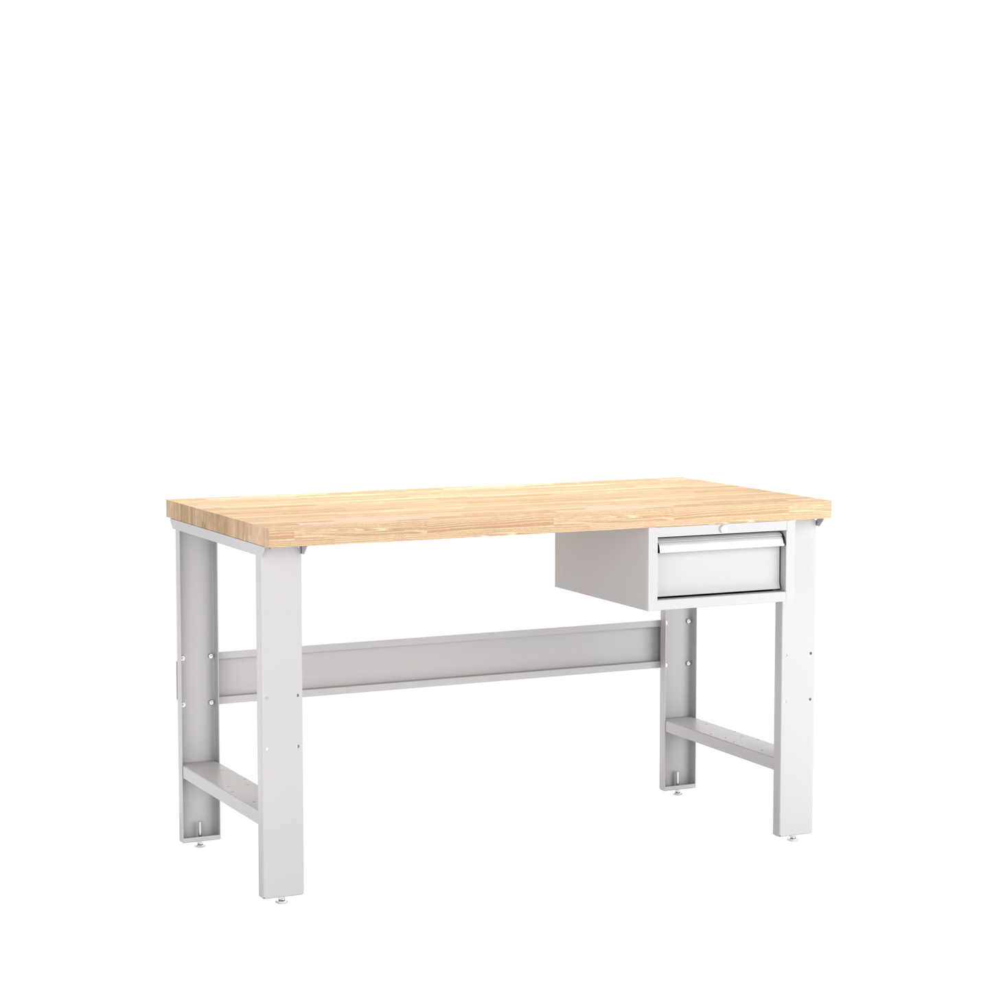 Champion Tool Storage WB100-B6030-LG Single Drawer Standard Depth Workbench WB100 | 60"W x 35-1/4"H x 30"D, Light Gray