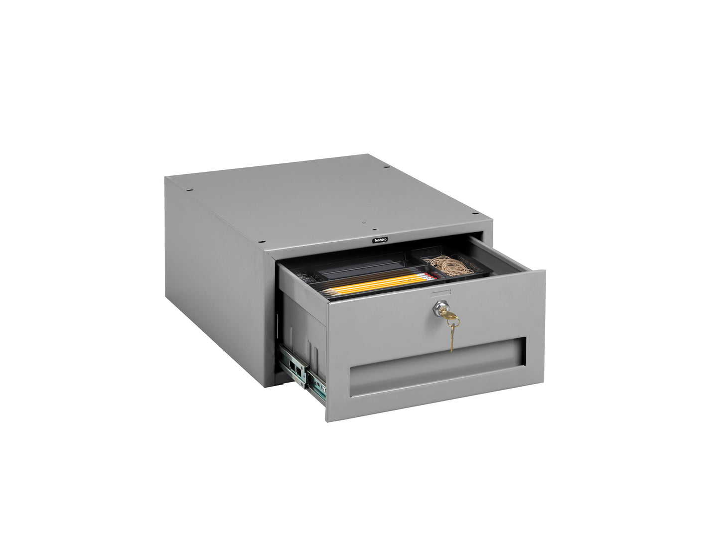 Tennsco WBD-1-MGY Medium Grey Stackable Drawer For Workbench