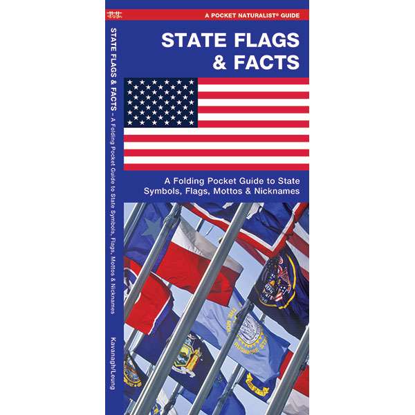 Paradise Clay WFP074 State Flags & Facts - Folding Pocket Guide