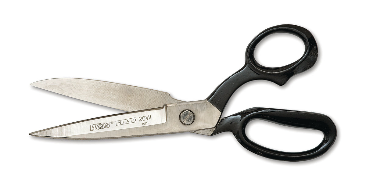 Wiss W20W 10" Wide Blade Bent Handle Industrial Shears