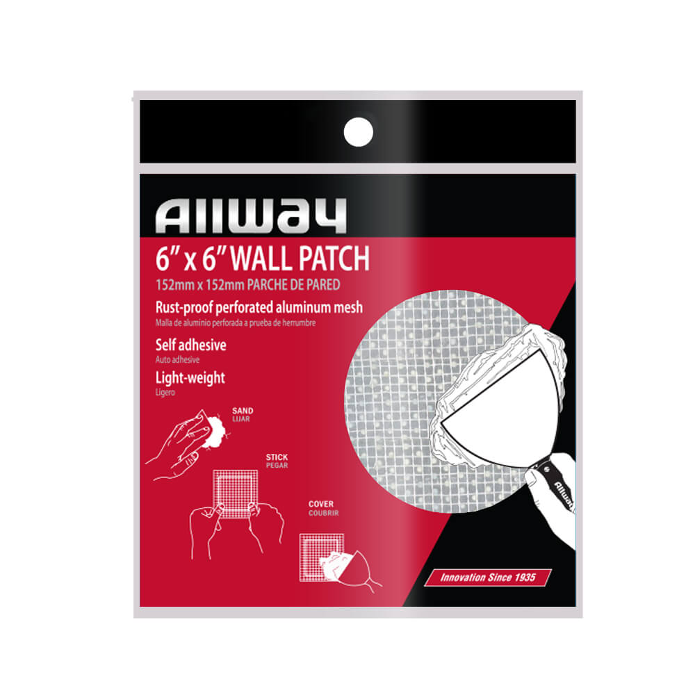 Allway WP6 6″ x 6″ Drywall Repair Patch