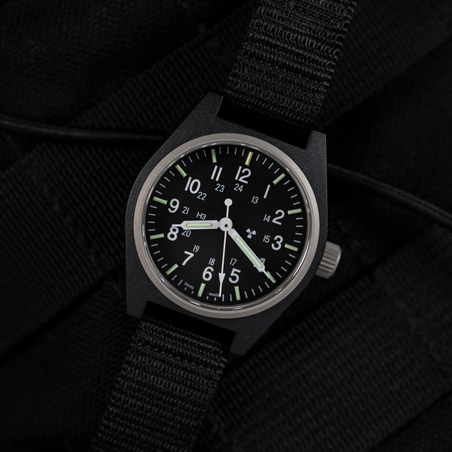 Marathon WW194004BK-0808 Black General Purpose Quartz (GPQ) - 34mm