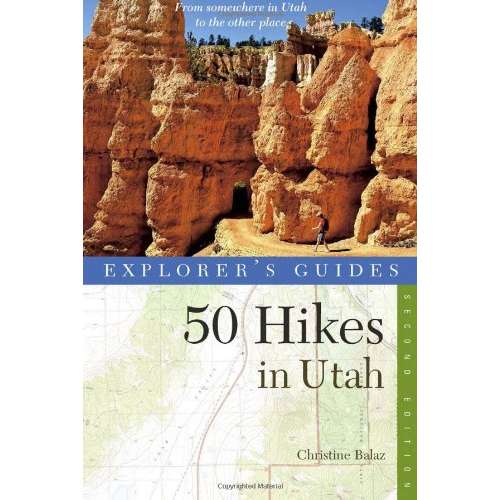 Paradise Clay WWN813 Explorer's Guide 50 Hikes in Utah - Book