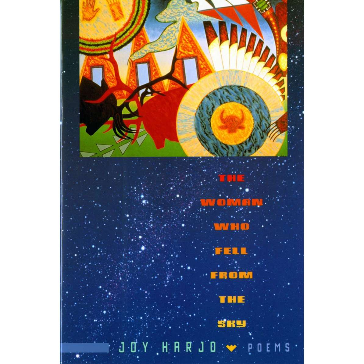 Paradise Clay WWN849 The Woman Who Fell from The Sky: Poems - Book