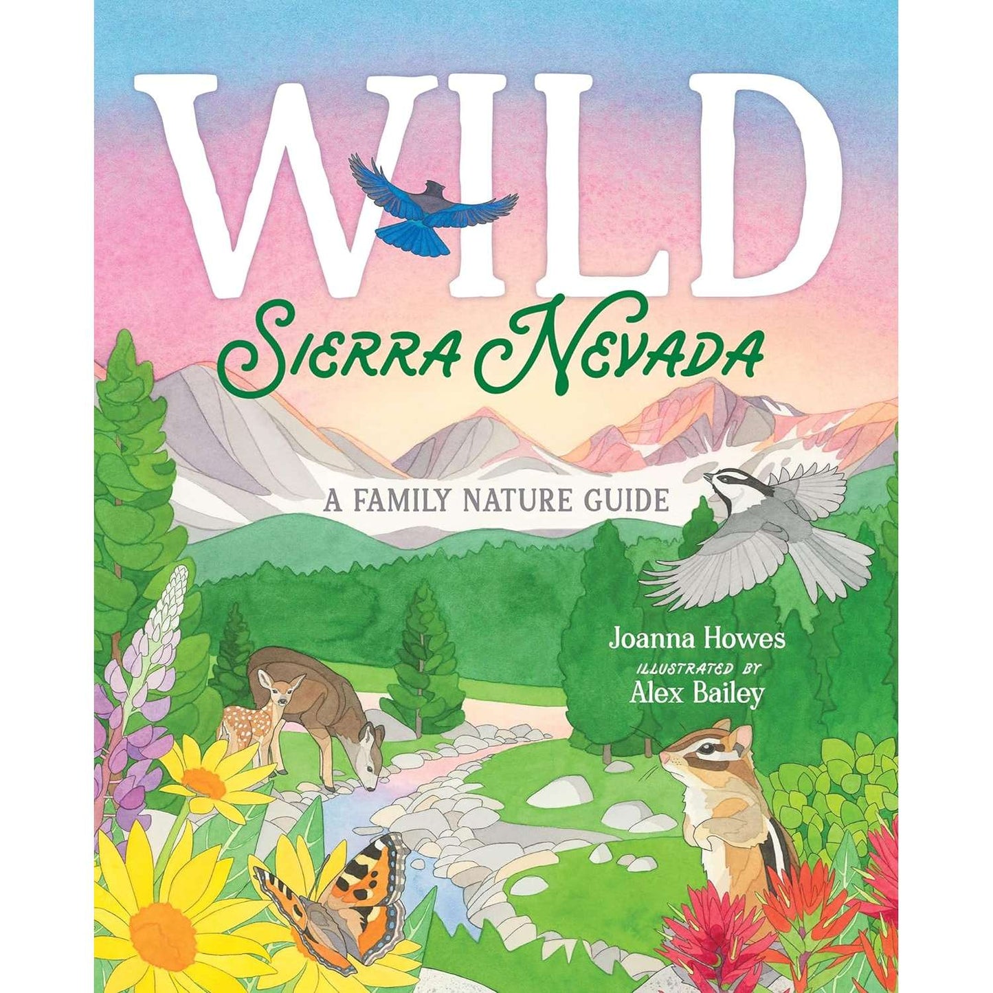 Paradise Clay IPS320 Wild Sierra Nevada: A Family Nature Guide - Book