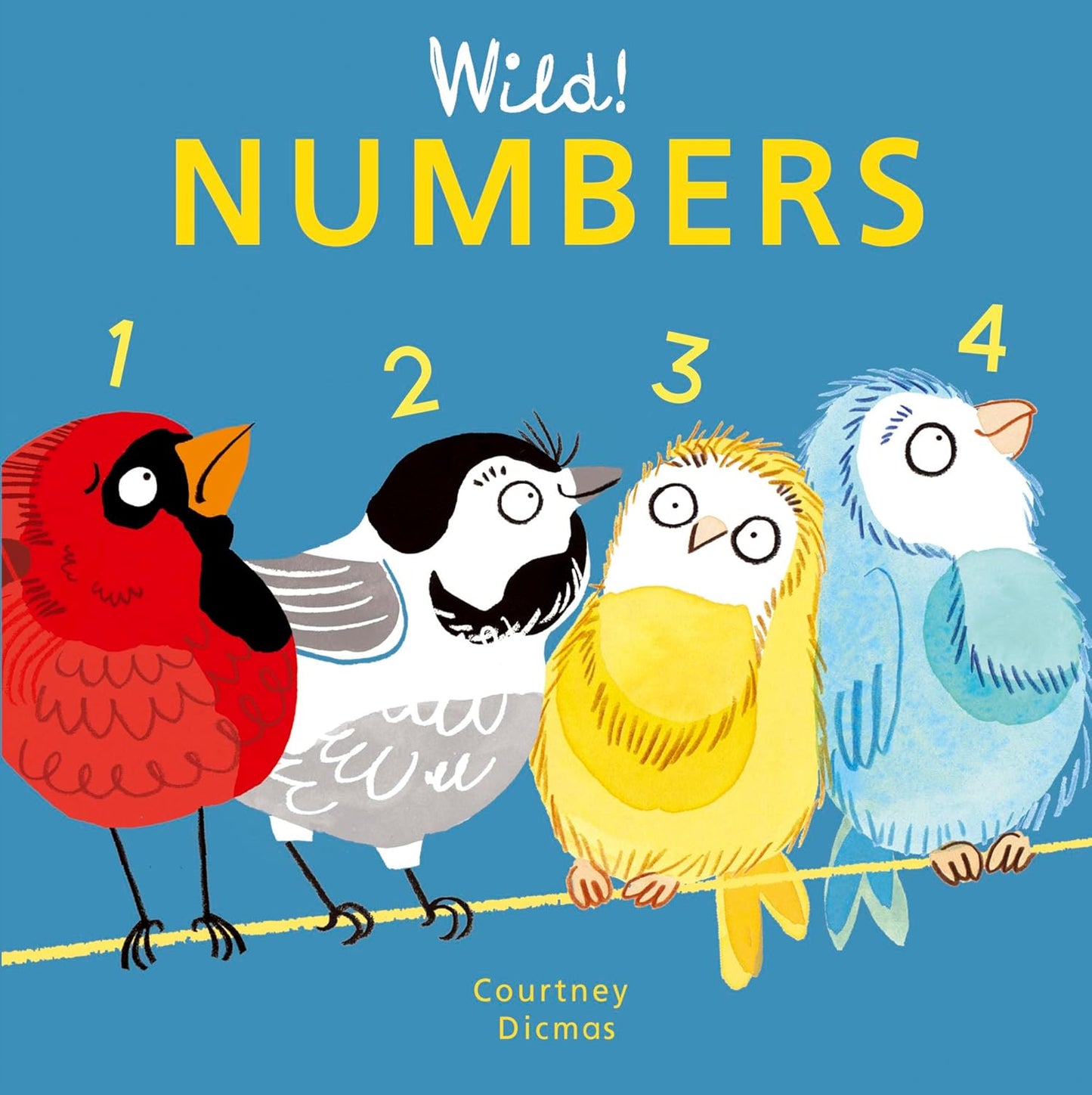 Paradise Clay CPB013 Wild! Numbers - Board Book