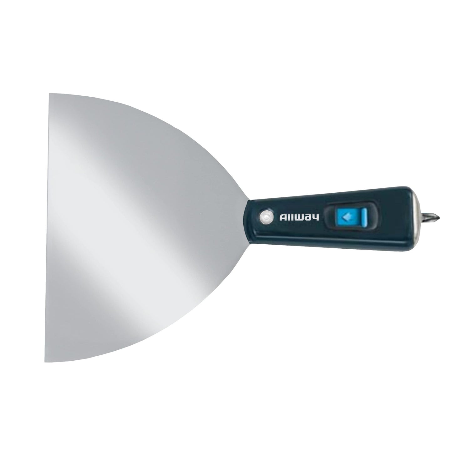 Allway X6BIT 6″ Flex Nylon-Handle Joint Knife, Push-Out Bit