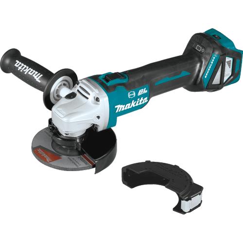 Makita XAG16Z 18V LXT® Lithium‘Ion Brushless Cordless 4‘1/2 / 5" Cut‘Off/Angle Grinder, with Electric Brake, Tool Only