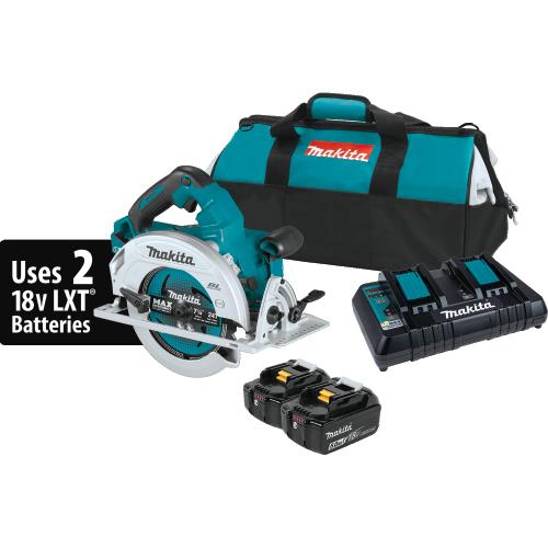 Makita XSH06PT 36V (18V X2) LXT® Brushless 7‘1/4 Circular Saw Kit (5.0Ah)
