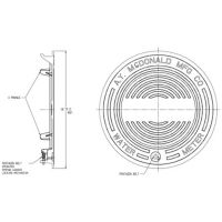 A.Y. McDonald 4189-403 90-Ext 18X36 Pit Extension For Flat Lid