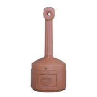 JUSTRITE 26800T Smokers Cease-Fire Receptacle Terra Cotta