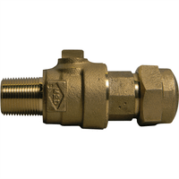A.Y. McDonald 5133-303 74704Bta 1 Ball Corp Mnpt X Cts Anode - Nl