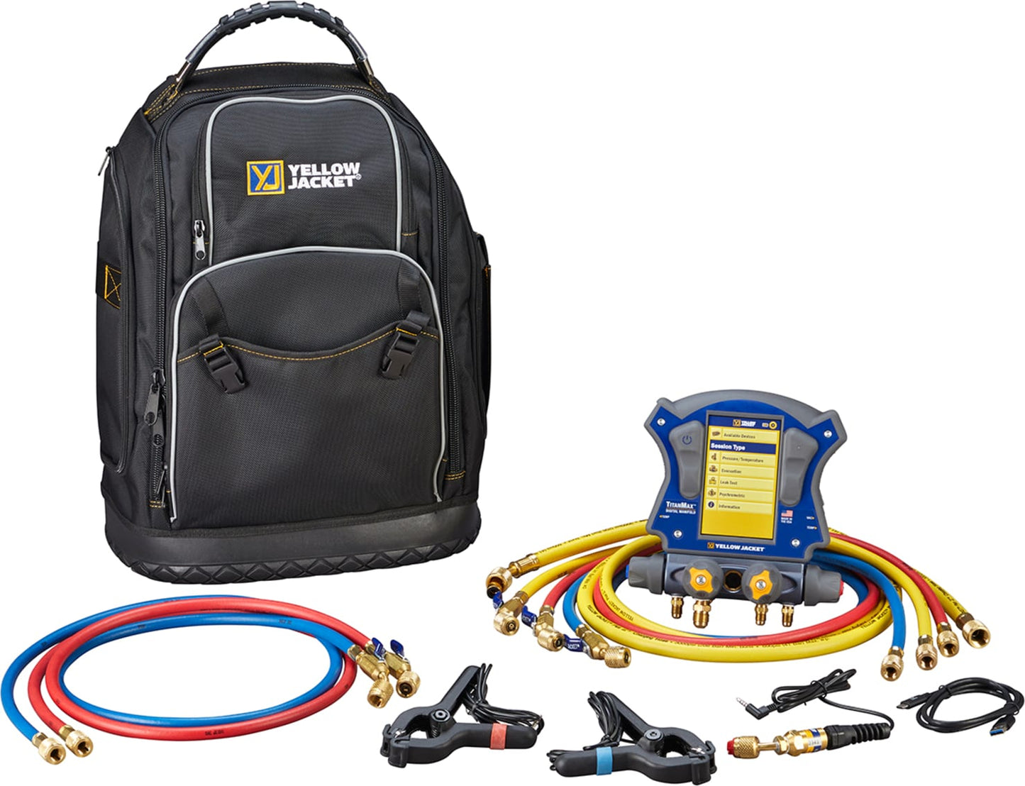 Yellow Jacket 40885 TITANMAX DIGITAL MANIFOLD DELUXE BV KIT