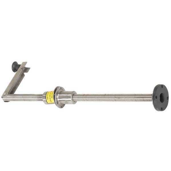 Vestil LJ-21-SS Leveling Jack 21 In Travel, SS