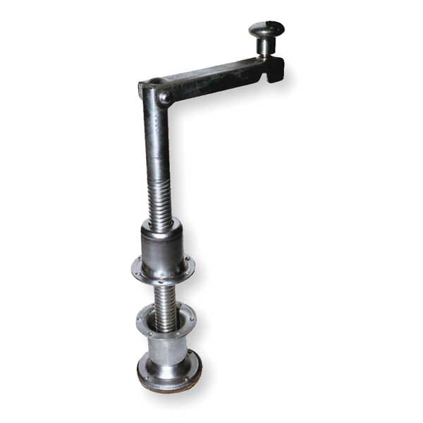 Vestil LJ-9-SS Leveling Jack 9 In Travel, SS