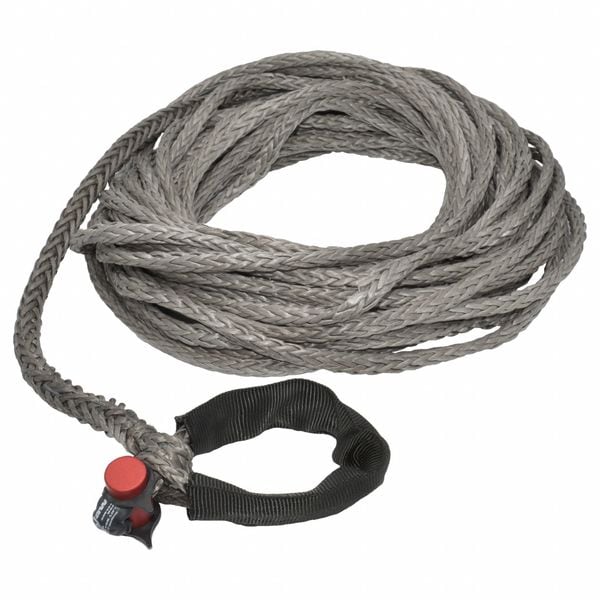 Fusion Tools 20-0438085 7/16" x 85' LockJaw Synthetic Winch Line w/ Integrated Shackle 7,400 lbs WLL