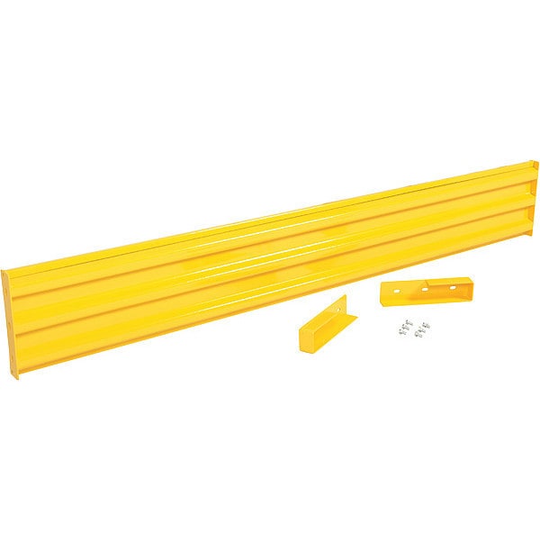 Vestil GR-F3R-DI-10-YL Structural Guard Rail Drop -In Style