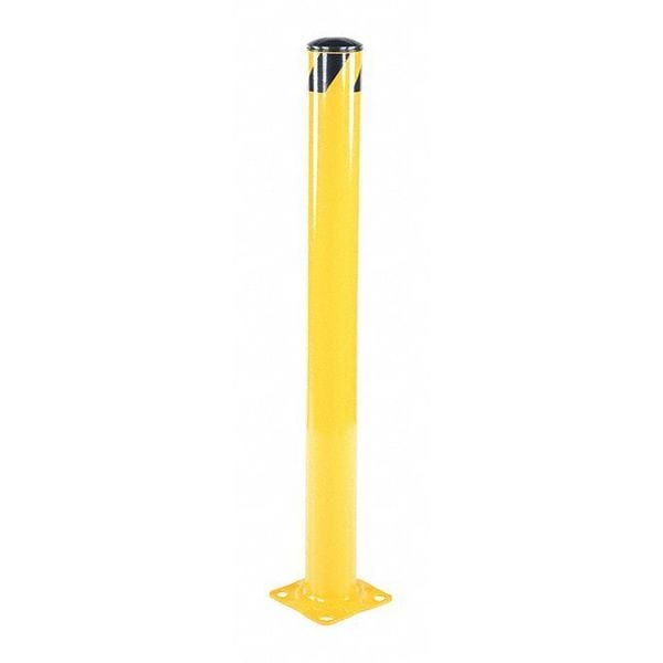 Vestil BOL-62-4.5 Steel Pipe Safety Bollard, 62 x 4-1/2"