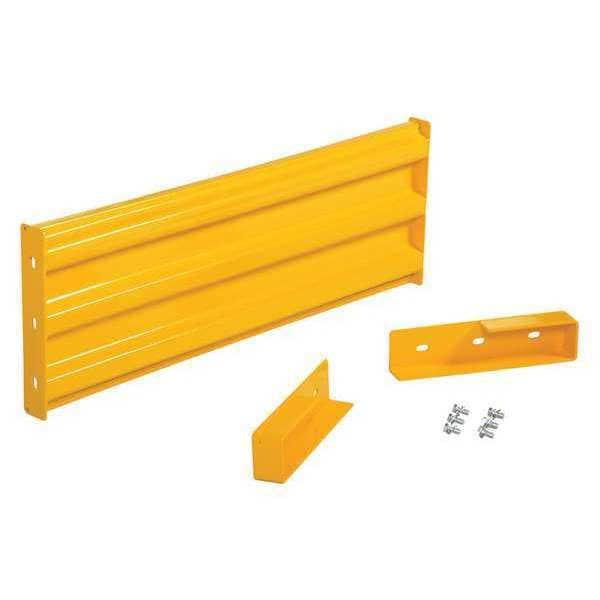 Vestil GR-F3R-DI-4-YL Structural Guard Rail Drop -In Style