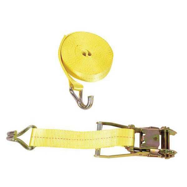Vestil STRAP-27-RH Ratcheting Cargo Strap With Rod Hook