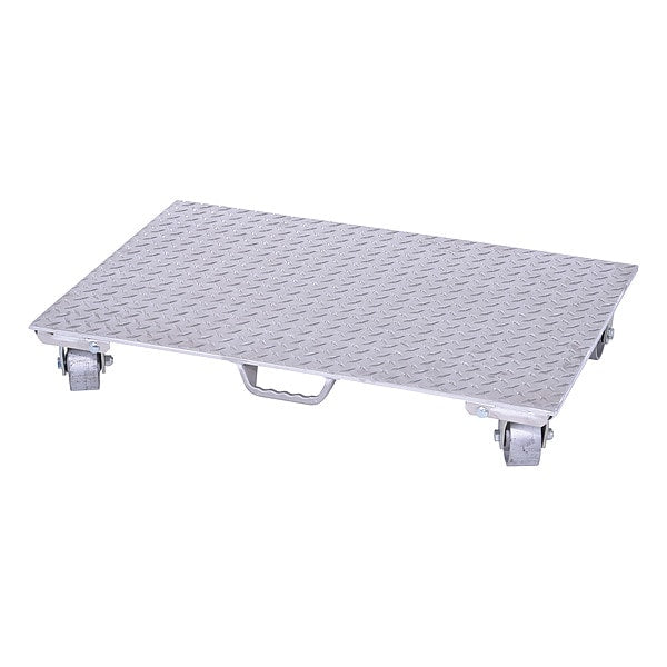 Vestil PDA-2436-C-S-H Aluminum Plate Dolly With Steel Wheels
