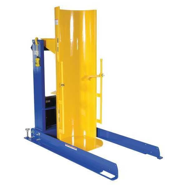 Vestil HDD-72-15-S Stationary Drum Dumper, 95-1/2in, 1500lb.