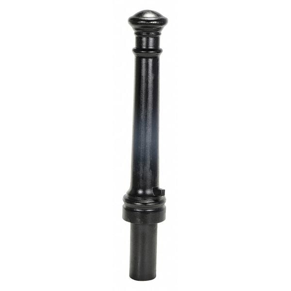 Vestil BOL-CI-40-8 Ductile Iron Decorative Bollard, 40x8