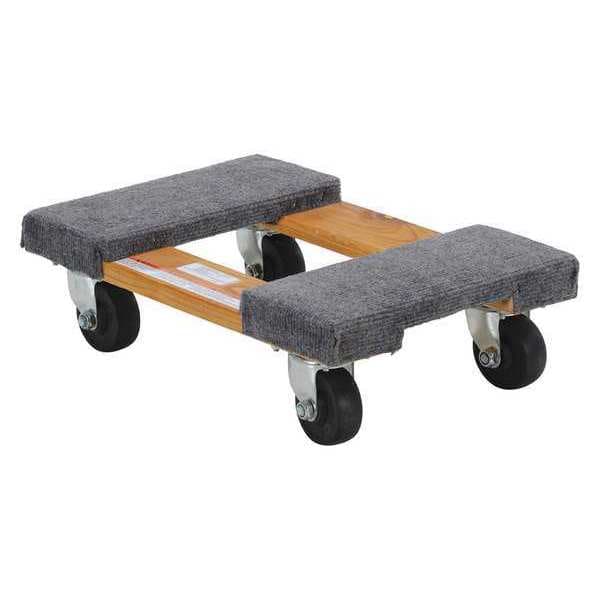 Vestil HDOC-1218-9 Carpet End Hardwood Dolly, 0.9K lb., 12x18