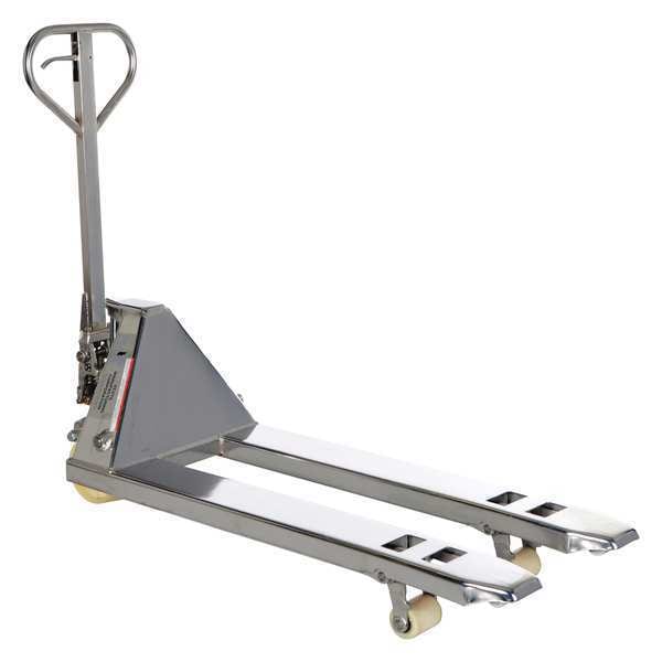 Vestil PM5-2048-SS Stainless Steel Pallet Trk, 5.5K, 21.5x48