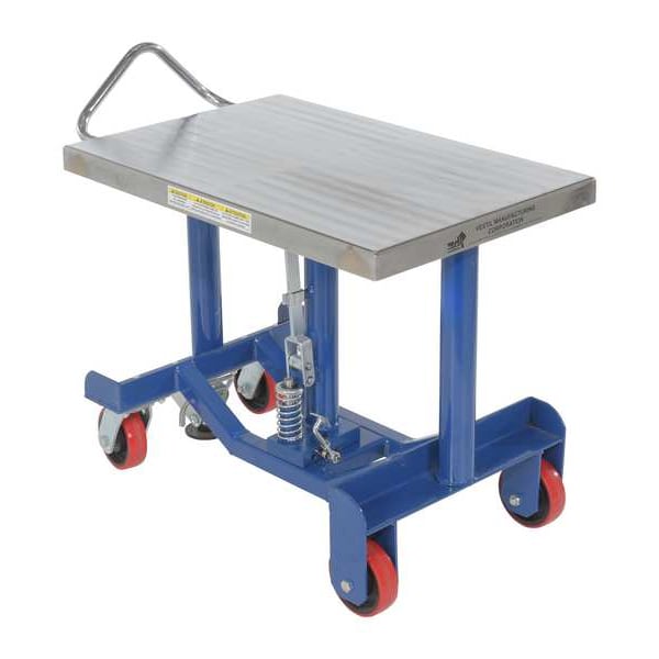 Vestil PT12-10 Low Profile Post Lift Table, Load Cap. 1000 lb.